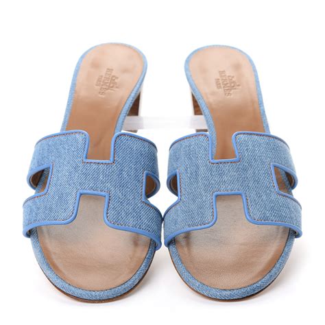 hermes jeans sandals|authentic hermes sandals.